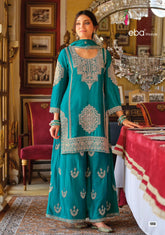 Eba Lifestyle Avantika Heavy Chinon Embroidered Suit Set with Dupatta | Eba Lifestyle 1958